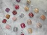 【オフ無料】【フット】トレンド新色×人気アート30種！！¥3980