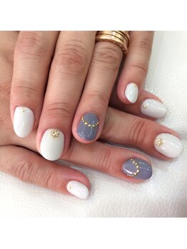 シャンネイルケアサロン(Shan Nail caresalon)/グレーネイル