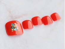 イルソーレネイル(ILSOLE NAIL)/ターコイズシェル+星の砂ネイル