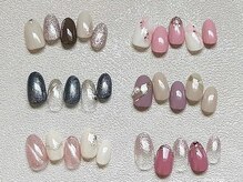 リンドゥネイル 上小田井店(Rindu Nail)/定額キレイめ上品デザイン