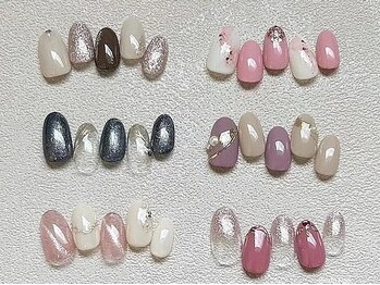 リンドゥネイル 上小田井店(Rindu Nail)/定額キレイめ上品デザイン