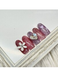 渋谷限定ビジューネイル