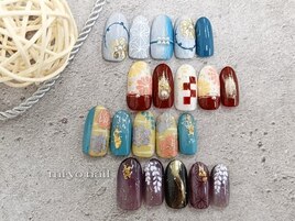 和柄ネイル【定額￥8800(税込)】