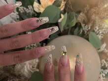 エルビーネイルシェリー 天王寺店(LB.nail cherie)/キラキラネイル