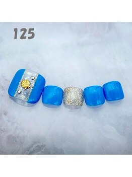 フットネイル：No.125