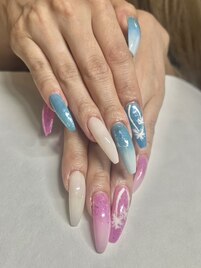 持ち込みデザインネイル