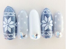 ネイリックス 栄ガスビル(NAILX)/冬アートネイル