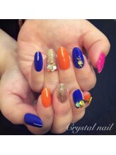 クリスタルネイル ボンベルタ橘店(CRYSTAL NAIL)/カラフルネイル