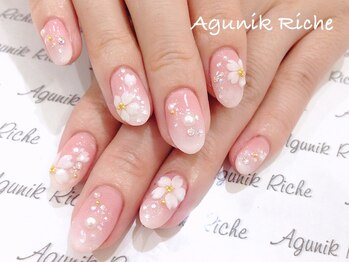 アグニークリッシェ(Agunik Riche)/【桜ネイル】
