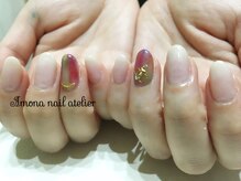 アモーナ ネイルアトリエ(amona nail atelier)/ニュアンスネイル
