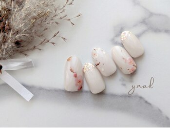 ワイネイル(Y.nail)/梅の花デザイン