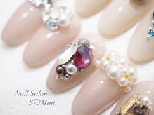 エスミント(S Mint)の雰囲気（エリアトップ！カラー500色超、ストーン、シールも豊富にご用意）