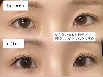 アイリス 近鉄八尾(Iris.)/左右差あるお目元のまつ毛パーマ