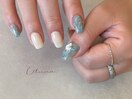 波ネイル ニュアンス