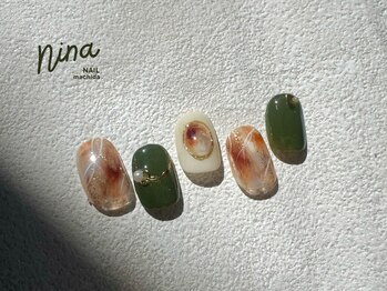 フィリス 町田店(PHYLIS)/秋ニュアンスべっこうネイル