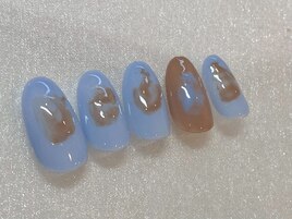 2025年9月定額ネイル　1-3