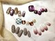 ヌルネイル(null nail)の写真/ネイルデビューのお客様も大歓迎★シンプル～アートまで対応♪ネイルケアから手元ケア、足裏角質ケアも♪