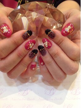エスフィーネイルサロン ブリーユ(Esfy nailsalon Brille)/シースルードットネイル