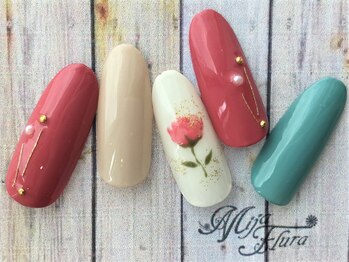 ミハフルーラ 与野(Home Nail Salon Mija Flura)/シンプル I123S