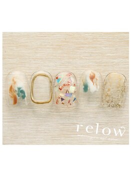 リロウ(relow)/8月のスタッフおすすめネイル♪