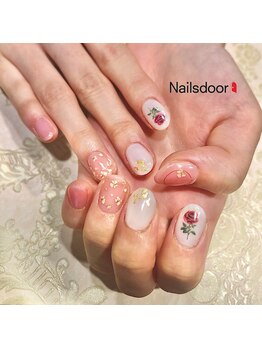 ラボラトリーヴォルズ(LaboratoryVors)/持ち込みデザインフラワーネイル