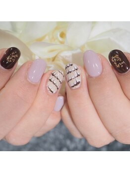 ネイルサロン イツキ(itsuki)/チョコとstrawberryチョコネイル