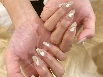 アモフ(amof)/ブライダルネイル☆*:.。