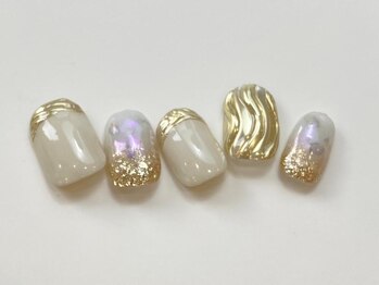 ネイルメゾン 天神店(NAIL MAISON)/ミラーラメオフィス ¥12500
