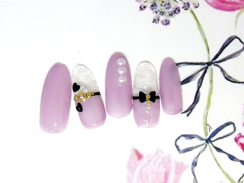 ネイルライフ(NailLife)/春リボンパール