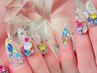 《ジェル長さ出し》やり放題☆画像持ち込み・デザイン自由¥13,000～