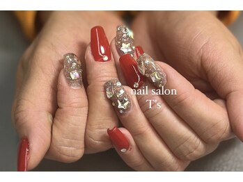 ティーズ(T's)/スカルプ4本アートコース♪