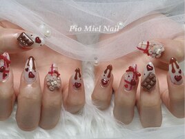 くまチョコネイル