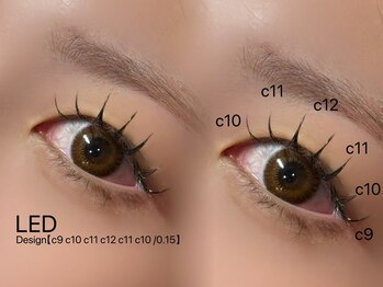 ラベル(LA BEL)/LEDマツエク