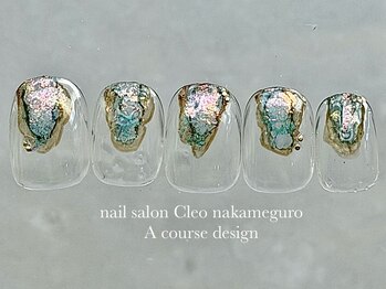 クレオ 中目黒店(Cleo)/じゅわっと透け感インクネイル