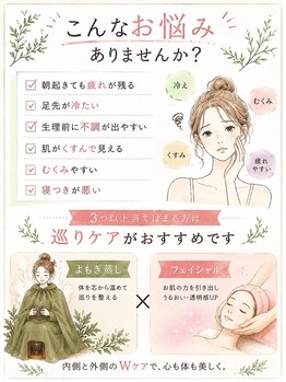 リエイト(Re:eight)/よもぎ蒸し×フェイシャル◎
