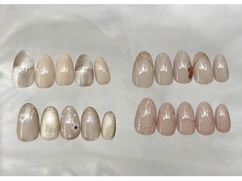 アンドヴァ 名古屋栄二丁目店(Andova)の写真/シンプルでもトレンド感のあるデザインをお届け♪スタイルを崩さない、シーンに合わせた美しい指先を演出★