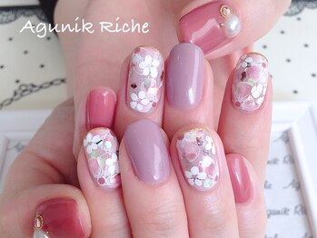 アグニークリッシェ(Agunik Riche)/【桜ネイル】