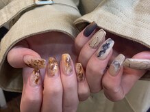 アイネイルズ 渋谷店(I nails)/ブラウンニュアンス