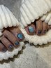 【foot＊マグネットorフラッシュネイルコース】