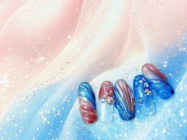 ぷっくりネイル