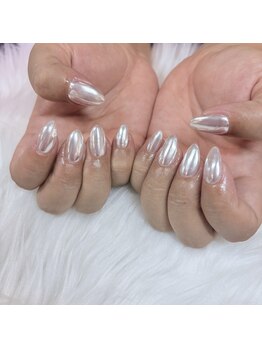 アース 新瑞橋店(HAIR & MAKE EARTH)/ミラー?オーロラネイル