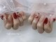 ネイルサロン エーレ 梅田店(Ehre)の写真/人気のワンホンネイルやキラキラ感たっぷりのトレンドデザイン多数(10種のサンプルから選択)カラー変更も◎