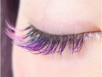 ネイルアンドアイラッシュ ネネ/ハロウィンカラーエクステ☆