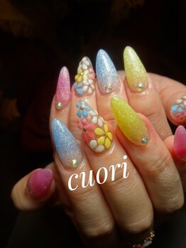 クオーリ(Cuori)/3Dフラワー