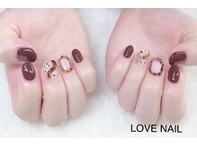 ラブネイル(LOVE NAIL)/ニュアンスネイル