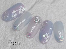 モア(moa)/梅雨　紫陽花　ホロフラワー