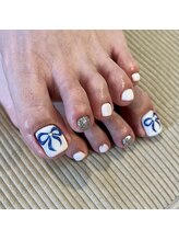リファインネイル(refinenail)/リボンフットネイル