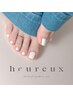 【ジェルオフ無料】フット（ネイルケア+ワンカラー）¥9900→¥6600