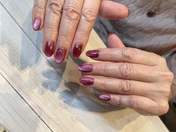 新色マグネットネイル