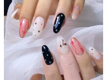 マルチューネイル 池袋(MARUCHU NAIL)/【自爪】持ち込みデザイン